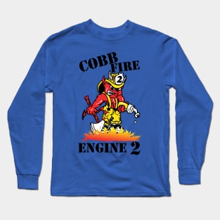 Cobb County Fire Engine 2 Devil Long Sleeve T-Shirt